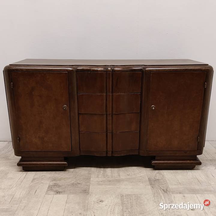 komoda art Deco vintage lata 40te design z Radomsko