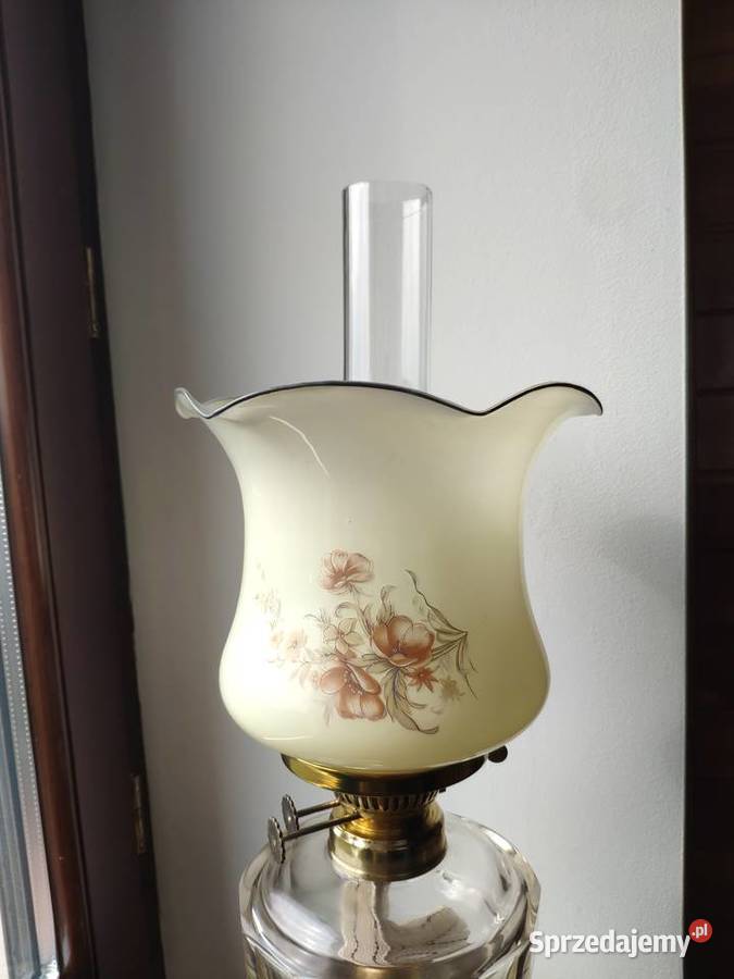 Angielska wiktoriańska lampa naftowa 8833 Kraków