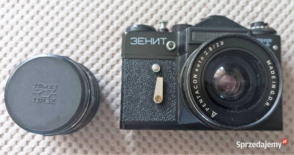 Aparat fotograficzny ZENITH ET obiektyw Warszawa