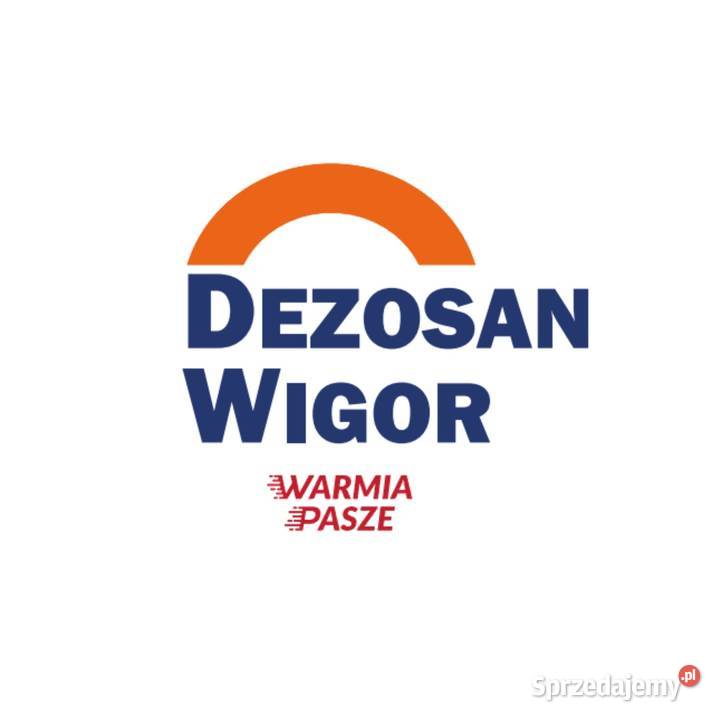 Dezosan Wigor Sucha dezynfekcja ściółki paleta warmińsko-mazurskie Olsztyn