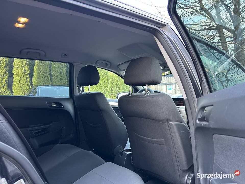 Ładna czarna ASTRA H wersja ECOFLEX wyposażenie czujnik deszczu mazowieckie Ożarów Mazowiecki