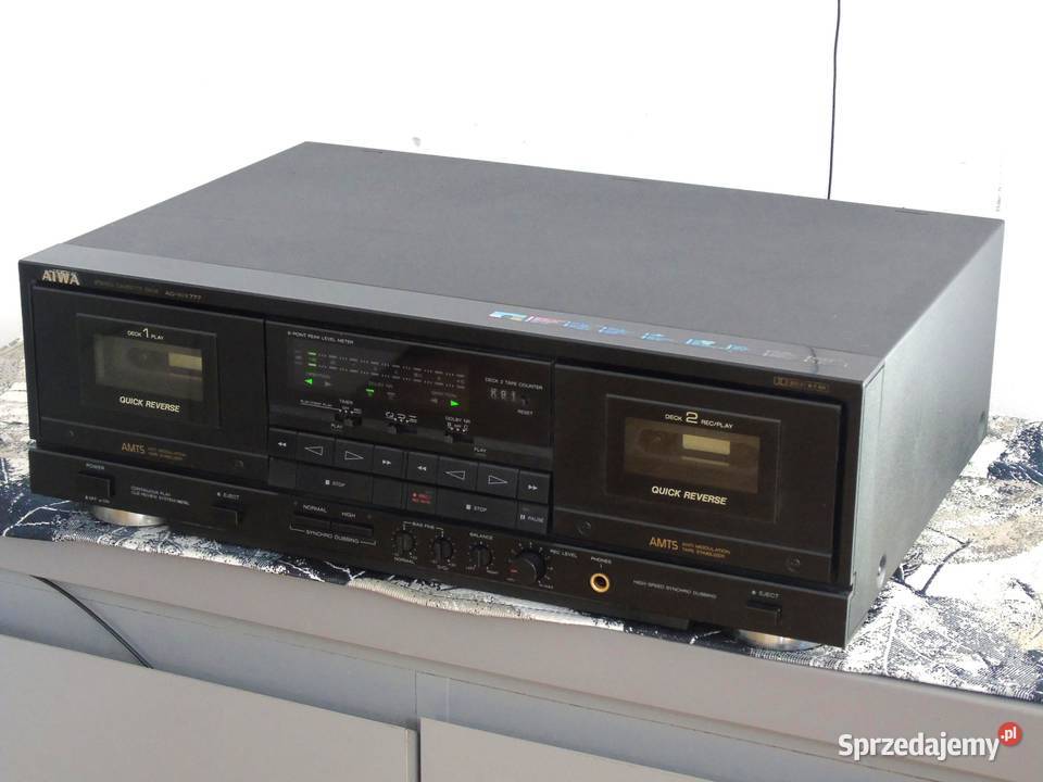 Magnetofon Aiwa ADWX777 ładny WYSYŁKA Jasło