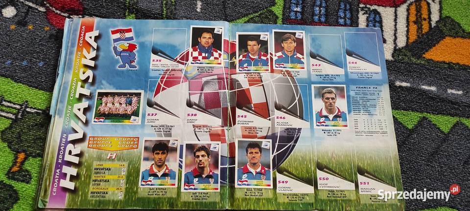 Album Fifa World Cup France 98 Panini Oświęcim sprzedam