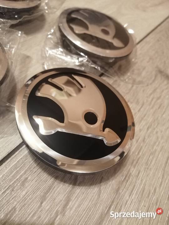 Nowe Dekielki SKODA 65mm 56mm 52mm Octavia Fabia Katowice