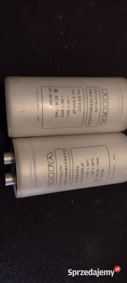 1000uF 63Vdc RIFA PHE169MC4330Q kondensator Opole