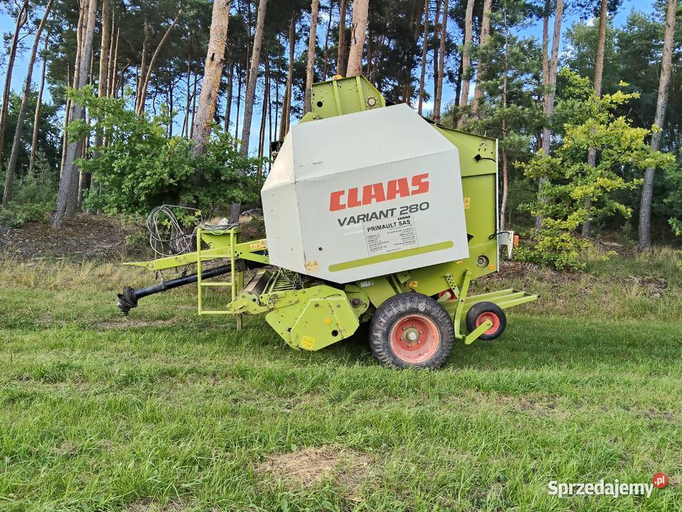PRASA CLAAS VARIANT 280 ROTOR OKAZJA Claas Rolujące (belujące) Brudzew sprzedam