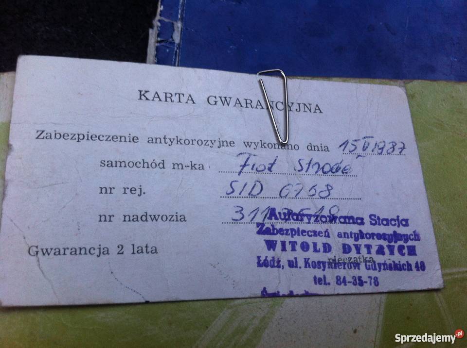 fiat RITMO 17D z PEWEXU