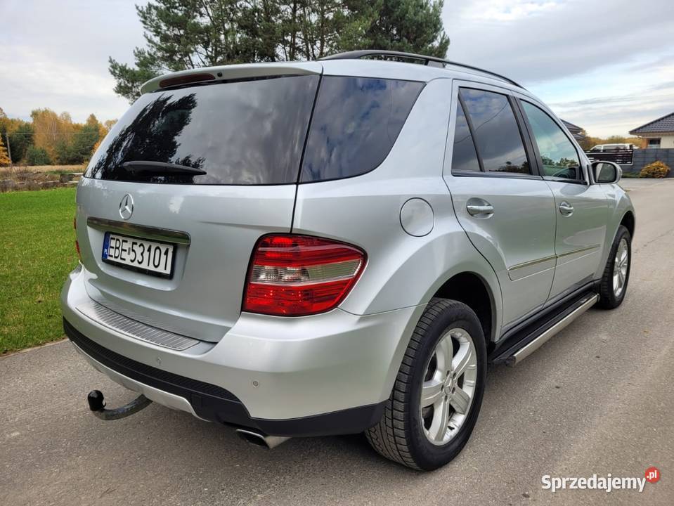 ładny MERCEDES ML W164 Samochody osobowe Bełchatów