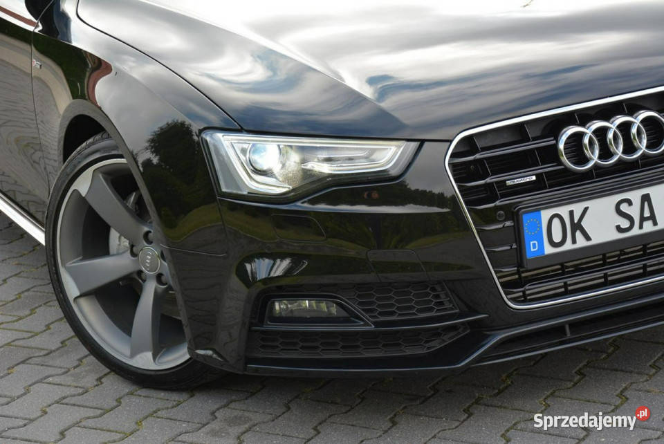 Audi A5 Sportback 2xSLine biXenon Led Navi MMI nieuszkodzony Ostrów Mazowiecka