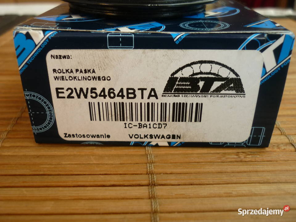 Rolka napinacza paska wielorowkowego Audi VW Części