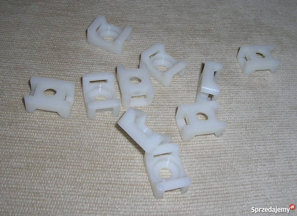 uchwyt gniazdo do opasek kablowych do 5mm 10 sprzedam