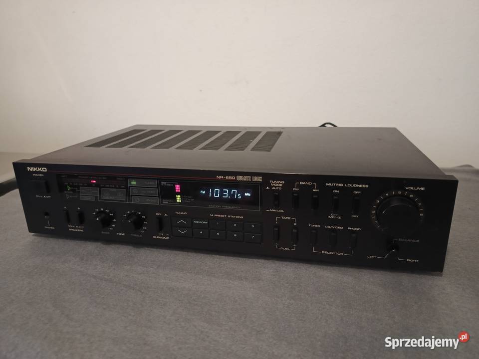 Amplituner NIKKO 650 Gdynia sprzedam