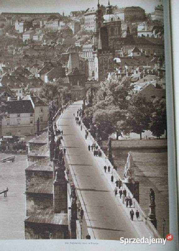 Praga w obrazach KPlicka 1954 Praga album sztuka i architektura łódzkie Łódź
