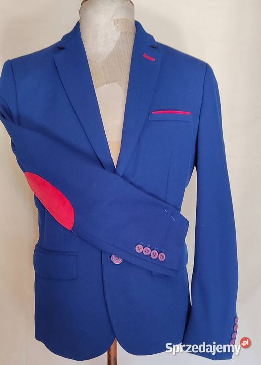 Męska marynarka granatowa Ombre r S Gdańsk