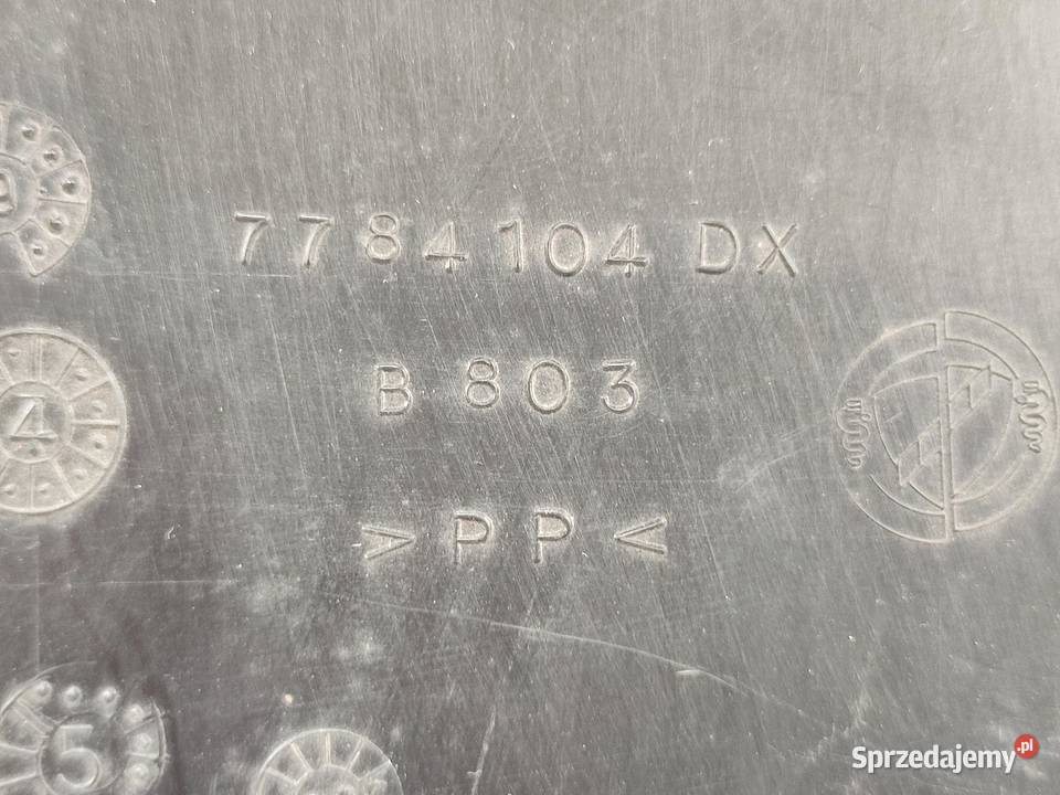 OSŁONA NADKOLA PRAWY TYŁ LANCIA DELTA II