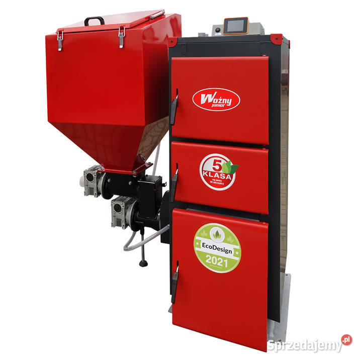 Kotły Kocioł C.O. PELLETOWY Piec TECHNIX Pell lux 10KW Pleszew