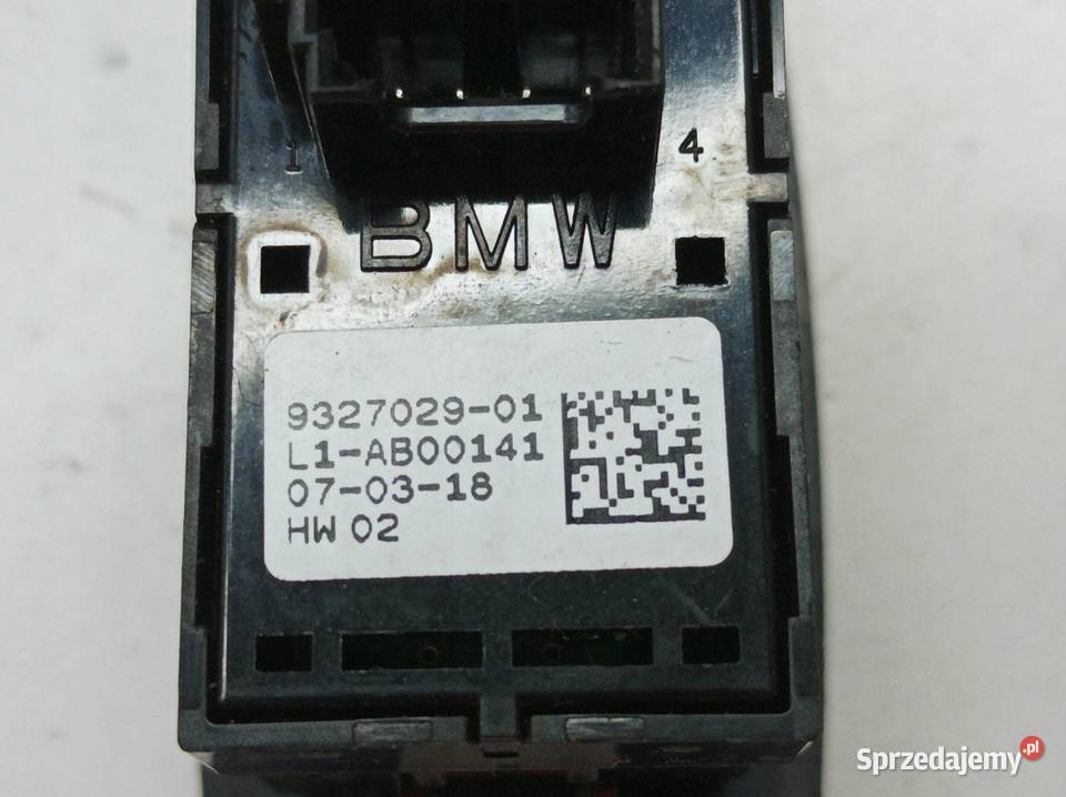 PRZEŁĄCZNIK KLAPY BAGAZNIKA 9327029 Bmw Seria 5