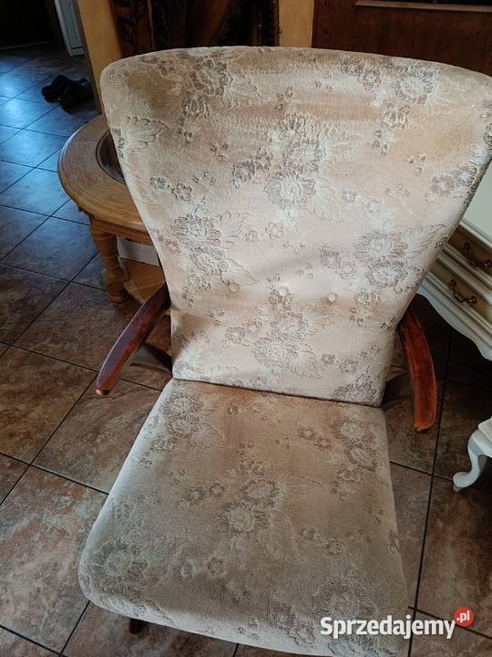 Stary fotel uszak w stanie wygodny kujawsko-pomorskie Lipno