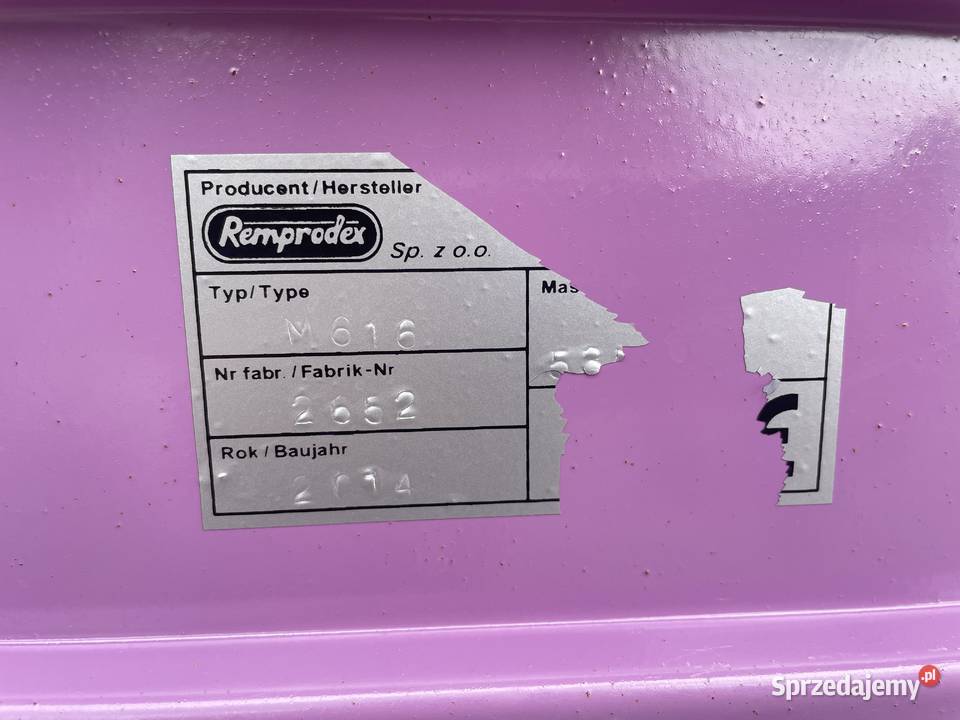 Sortownik Remprodex M616 Podolszyn Nowy
