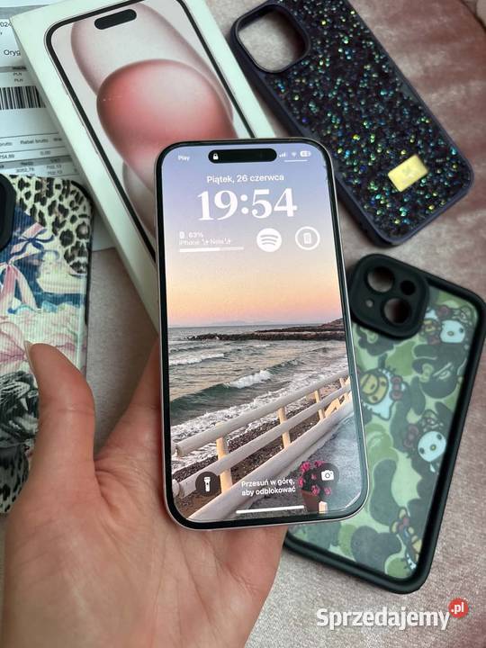 Telefon iPhone 15 stan igla 1010 128 GB Lublin