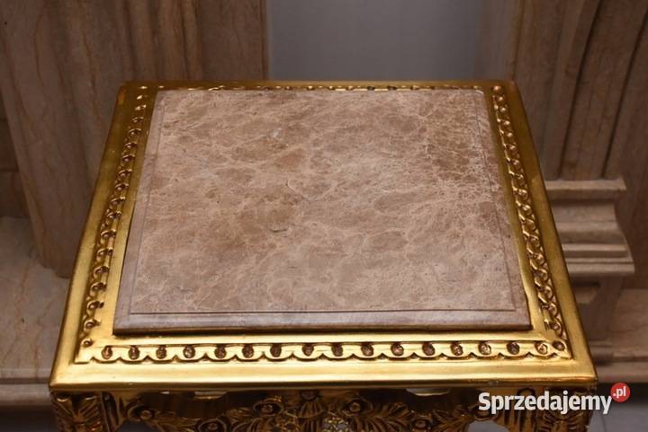 Stolik Stół z Marmurowym Blatem Stół Kwietnik małopolskie Kraków