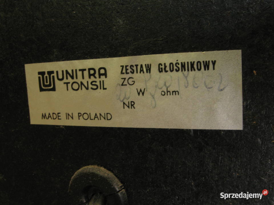 KOLUMNY Unitra Tonsil ZG 20W 8ohm STOJAKI małopolskie Kraków