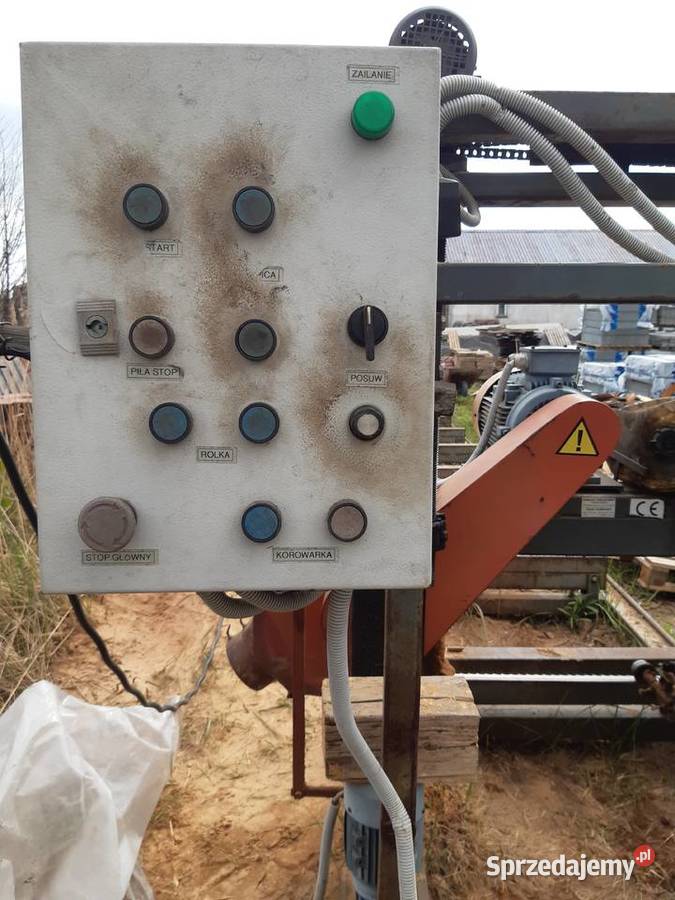 Trak tasmowy do drewna mało używany Łęczna