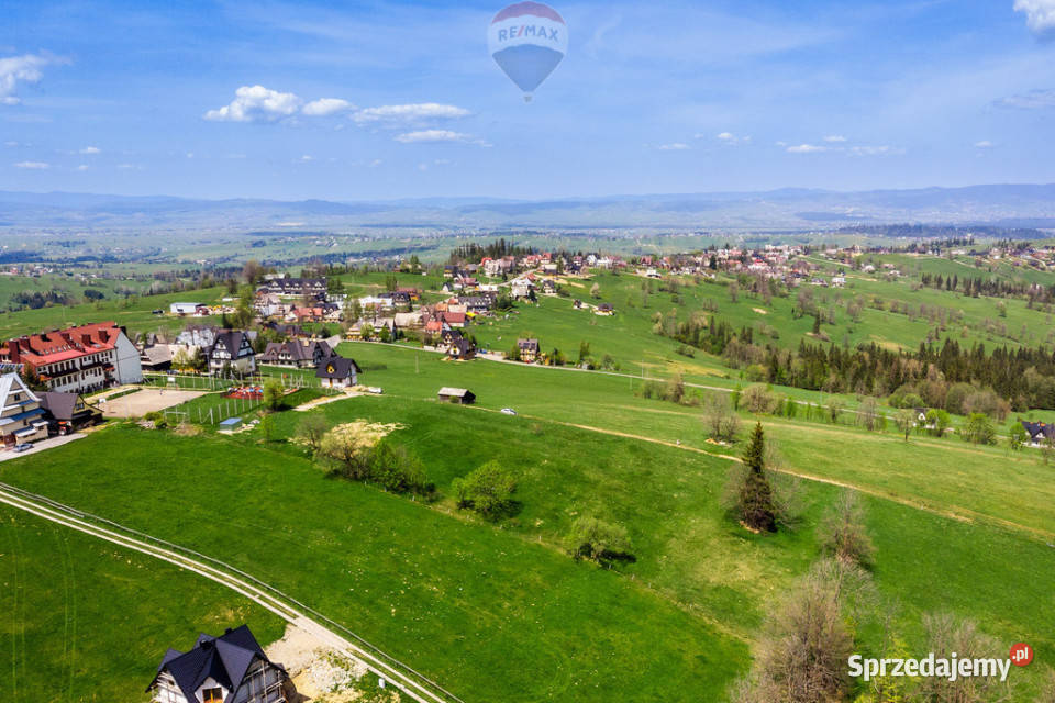 DZIAŁKA BUDOWLANA SIEROCKIE WIDOK NA TATRY budowlana