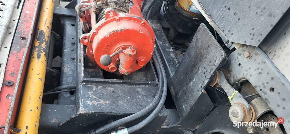 Scania laweta pomoc drogowa Wąbrzeźno