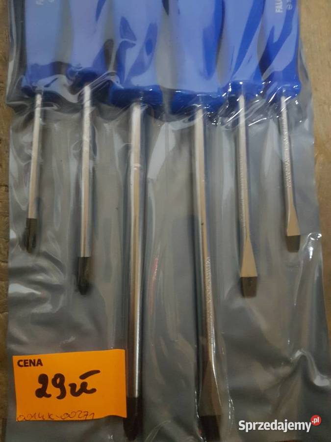 WKRĘTAKI DO POBIJANIA ŚRUBOKRĘTY ŚLUSARSKIE 6 el wielkopolskie Głogowa