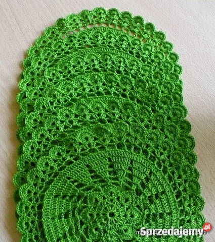 Szydełkowe serwetki Drzewica