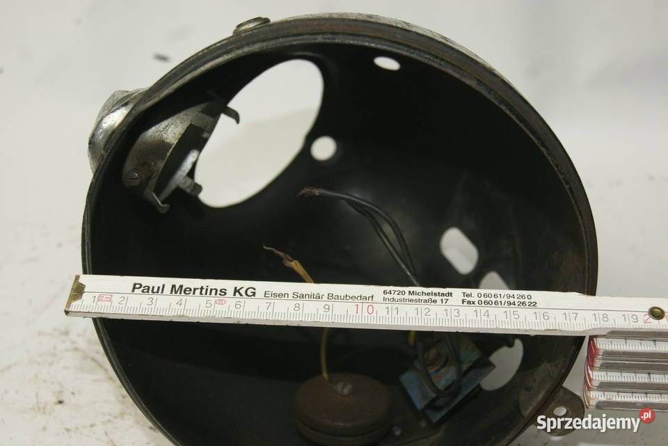 LAMPA PRZÓD NSU MAXI 175 NSU 200 NSU LUX 250 FOX Rybnik sprzedam