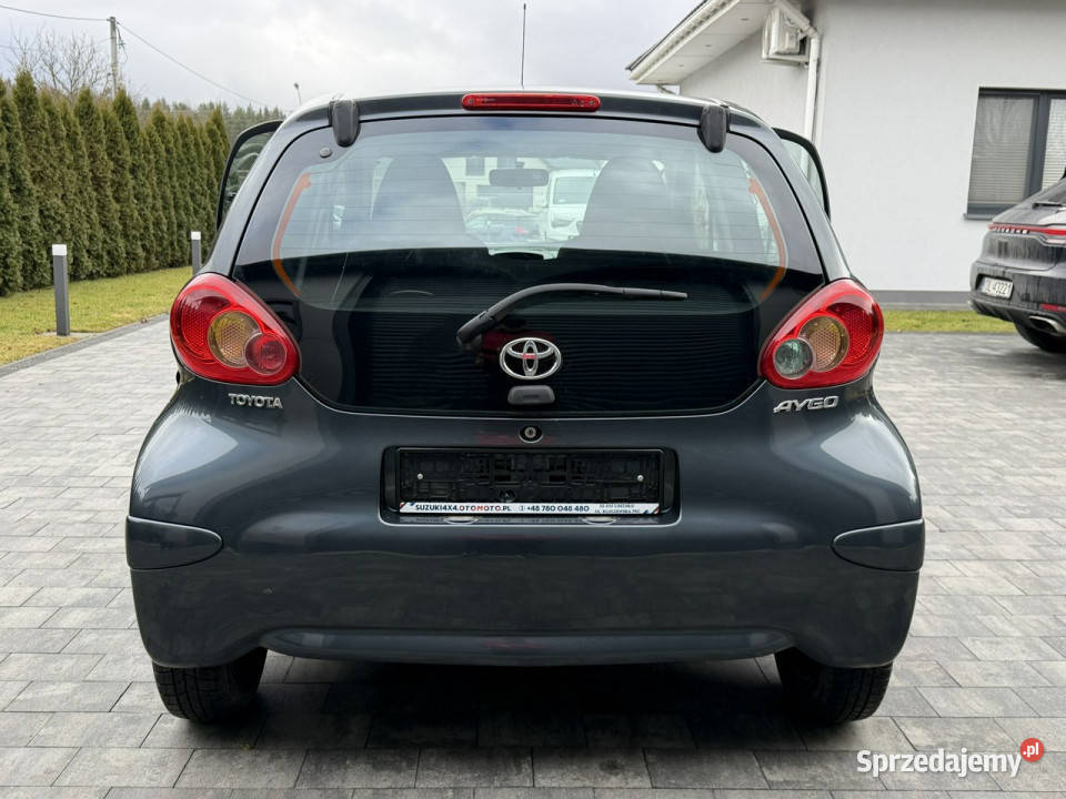 Toyota Aygo 5D Salon Bezwypadkowa 1wł nowości nieuszkodzony małopolskie Chechło