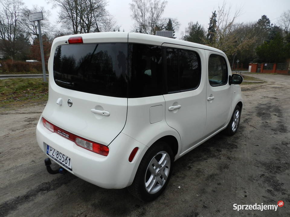 Nissan Cube III benzyna AUTOMAT perła Serwis czujnik deszczu wielkopolskie Puszczykowo sprzedam