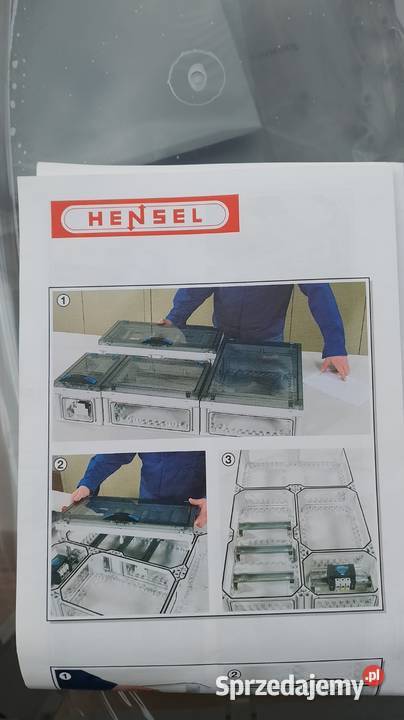 Skrzynka elektryczna modułowa Hensel FP 0341 Pozostałe Płachty