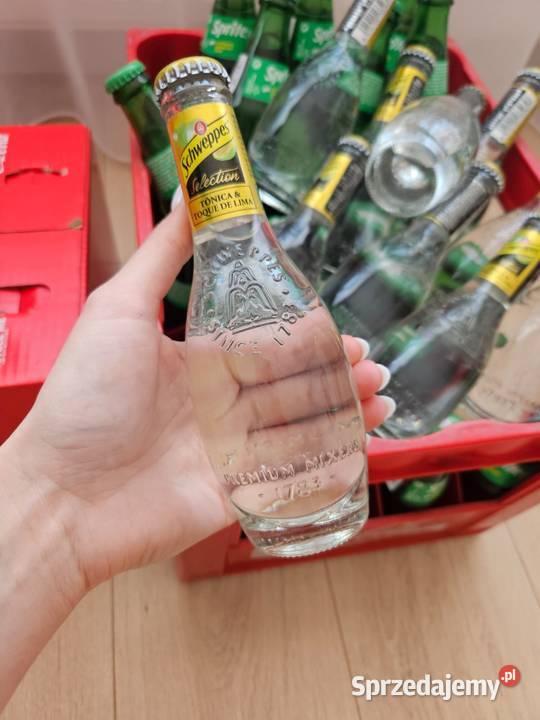 Cocacola Sprite Schweppes Szklanabutelka