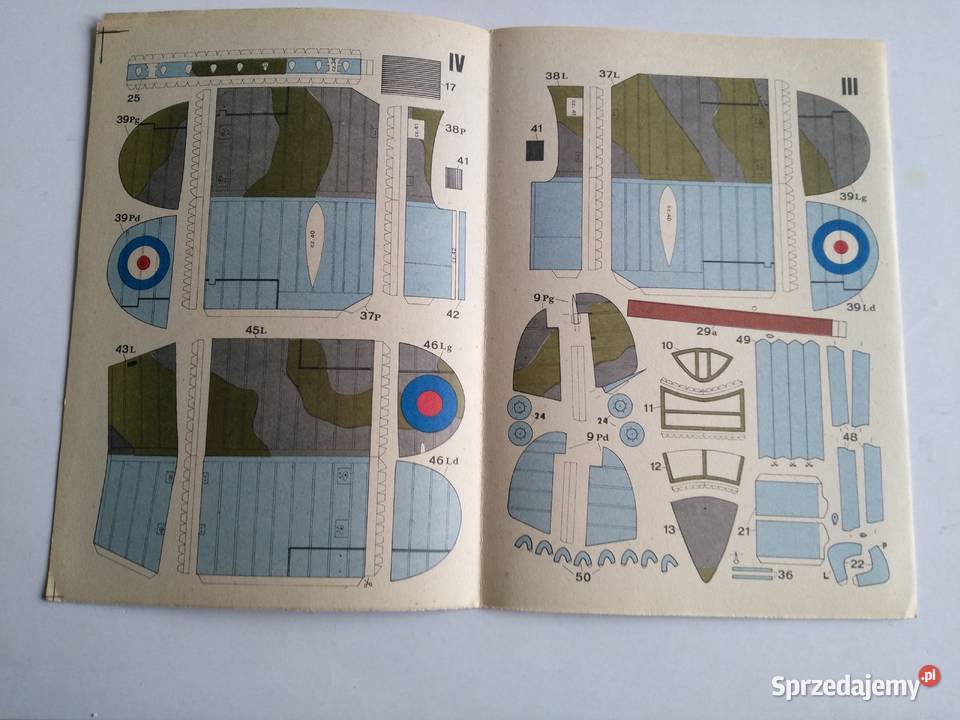 Mały Modelarz 71992 Samolot myśliwski Gloster Dąbrowa Górnicza