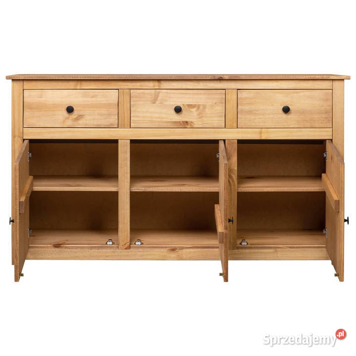 Szafka 135x40x80 lite drewno sosnowe seria Warszawa sprzedam