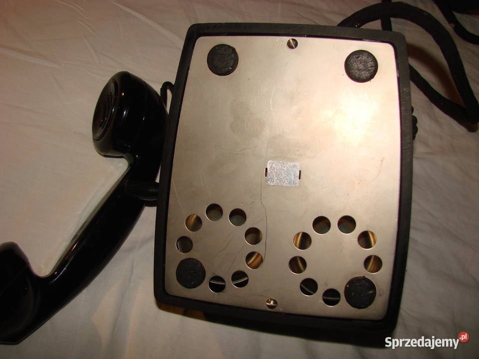 Televerkstaden stary szwedzki aparat Pruszcz Gdański