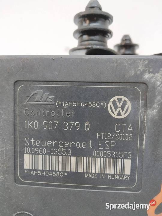 POMPA ABS 1K0614517M 1K0907379Q VW Volkswagen Rok produkcji 2005 Układ ABS i ESP