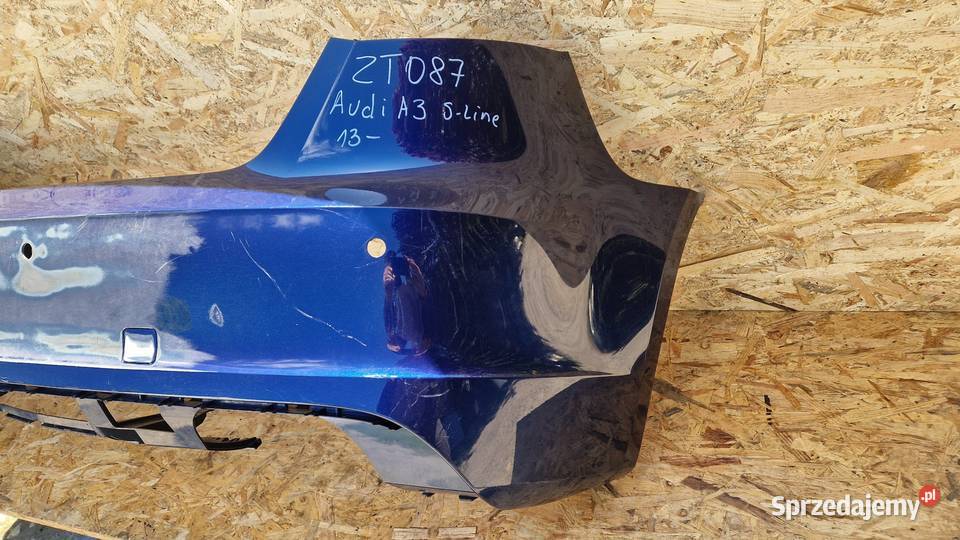 AUDI A3 SLINE 13 ZDERZAK TYLNY TYŁ 8V4807511C wielkopolskie Słowikowo sprzedam
