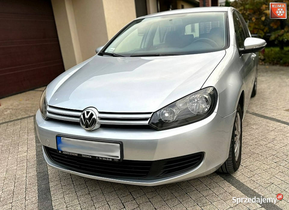 Volkswagen Golf VW Golf VI 1.6 MPI 102KM 5Drzwi Klimatyzacja Zarejestrowan…