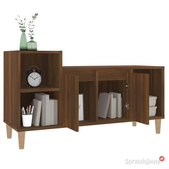Szafka pod telewizor brązowy dąb 100x35x55 Warszawa