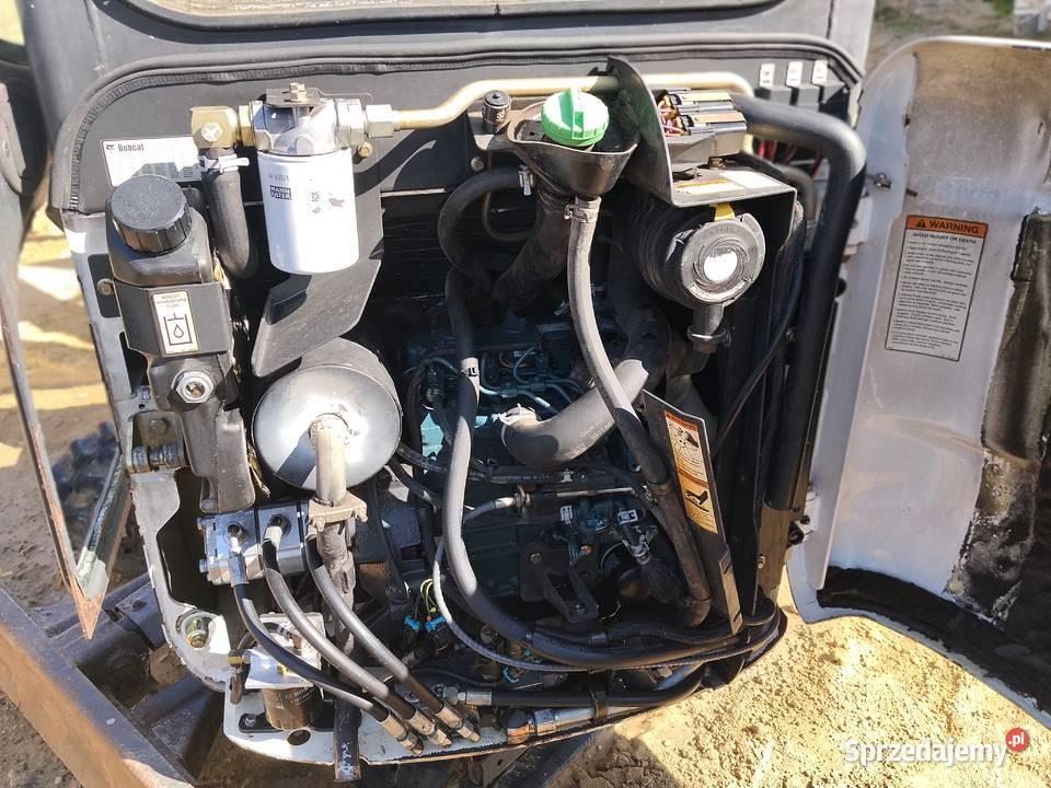Bobcat mini koparko na gaz silnik benzynowy Krzeszowice
