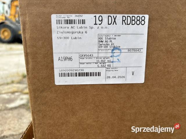 BUFOR DYFUZOR POD ZDERZAK Z TYŁU BMW X4 G02 osobowe