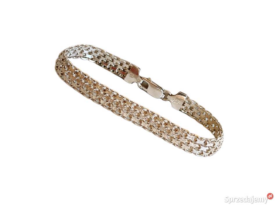 7349 Efektowna Włoska Diamentowana Bransoletka Kędzierzyn-Koźle