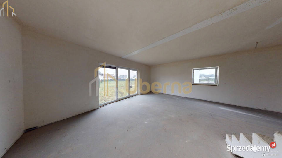 Bliźniak w stanie deweloperskim Białuń