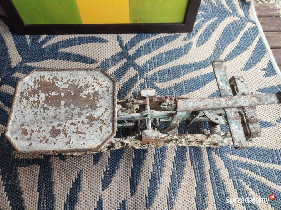 Przedwojenna waga szalkowa 1935 r Pozostałe Dulcza Wielka