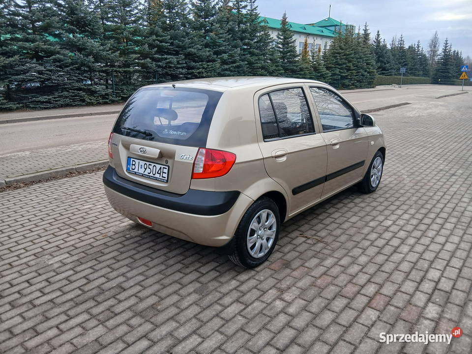 Hyundai getz 2008 salonowy klimatyzacja podlaskie Ciechanowiec