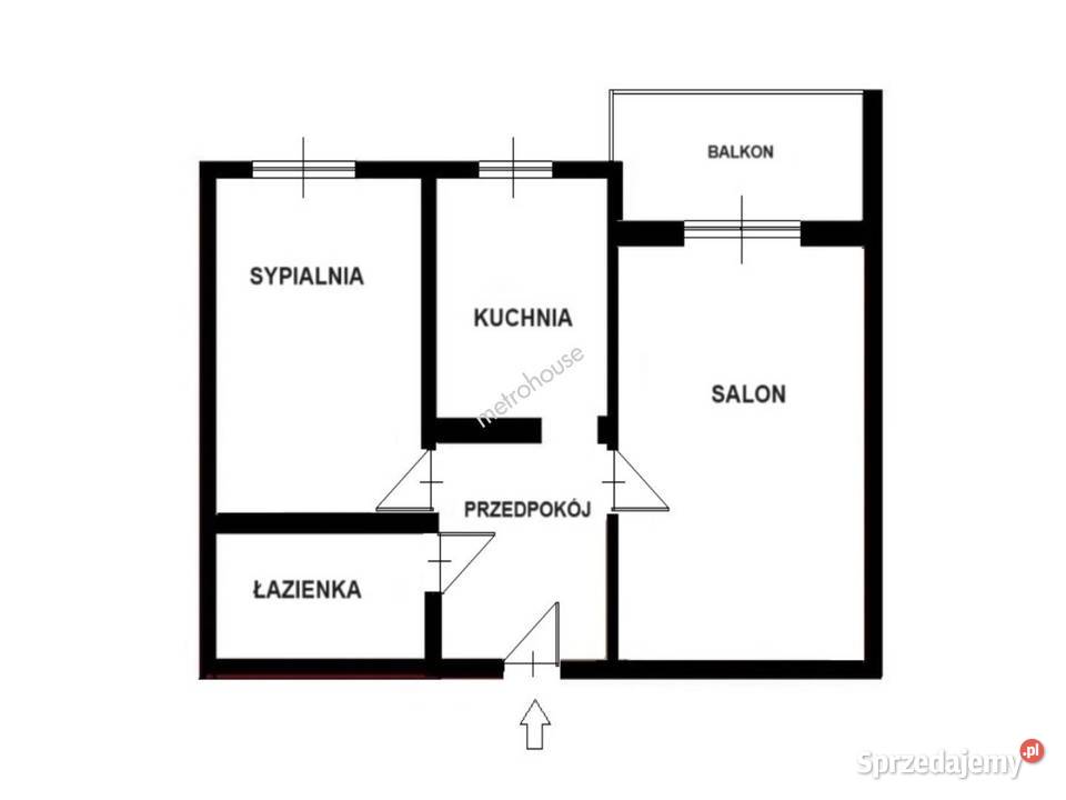 Mieszkanie z 2008r50m22posobna kuchniabalkon oddzielna kuchnia Wrocław
